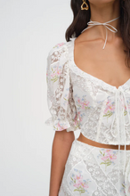 Load image into Gallery viewer, For Love &amp; Lemons Diana Floral Top
