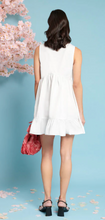 Load image into Gallery viewer, SisterJane Enchanted Bow white dress
