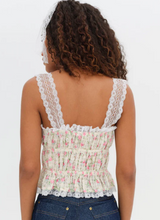 Load image into Gallery viewer, For Love &amp; Lemons Amelia petite floral cami top
